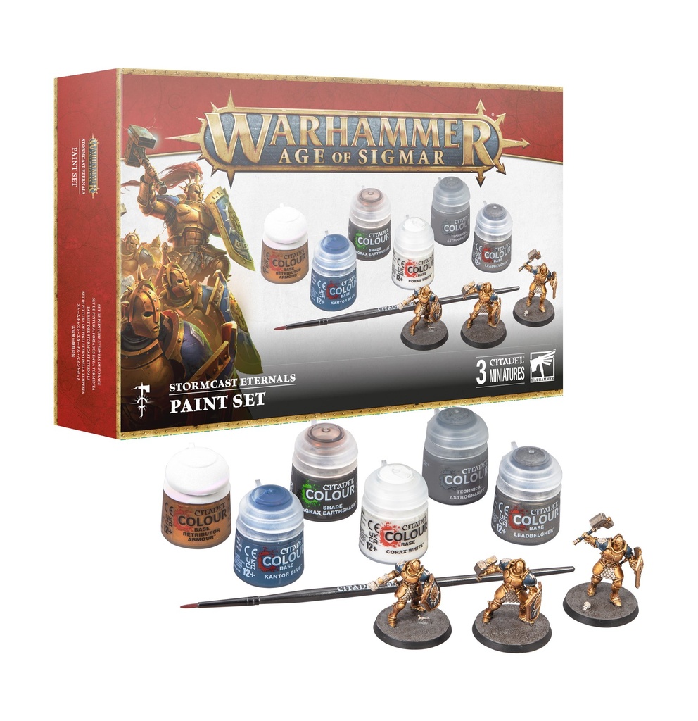 AOS Stormcast Eternals Paint Set