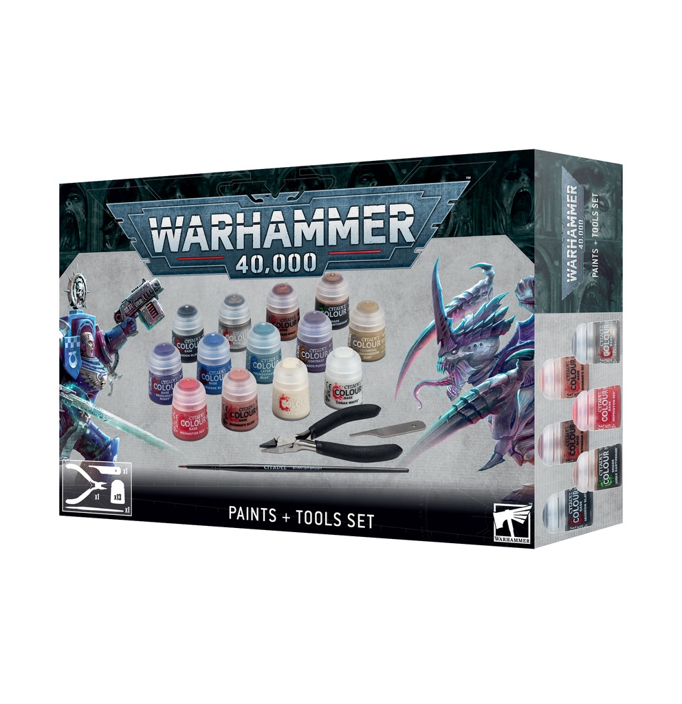 [60-12] Warhammer 40000: Paint and Tools Set