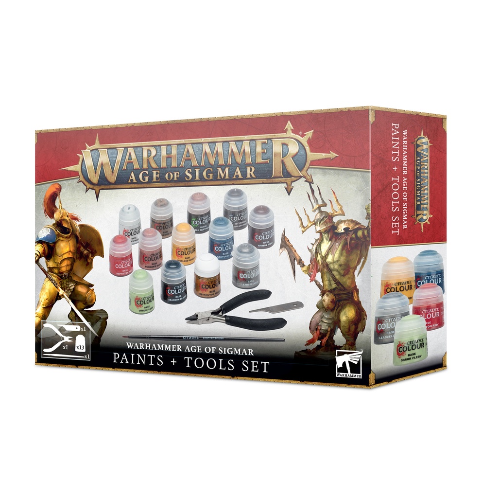 [80-17] Age of Sigmar Paints + Tools