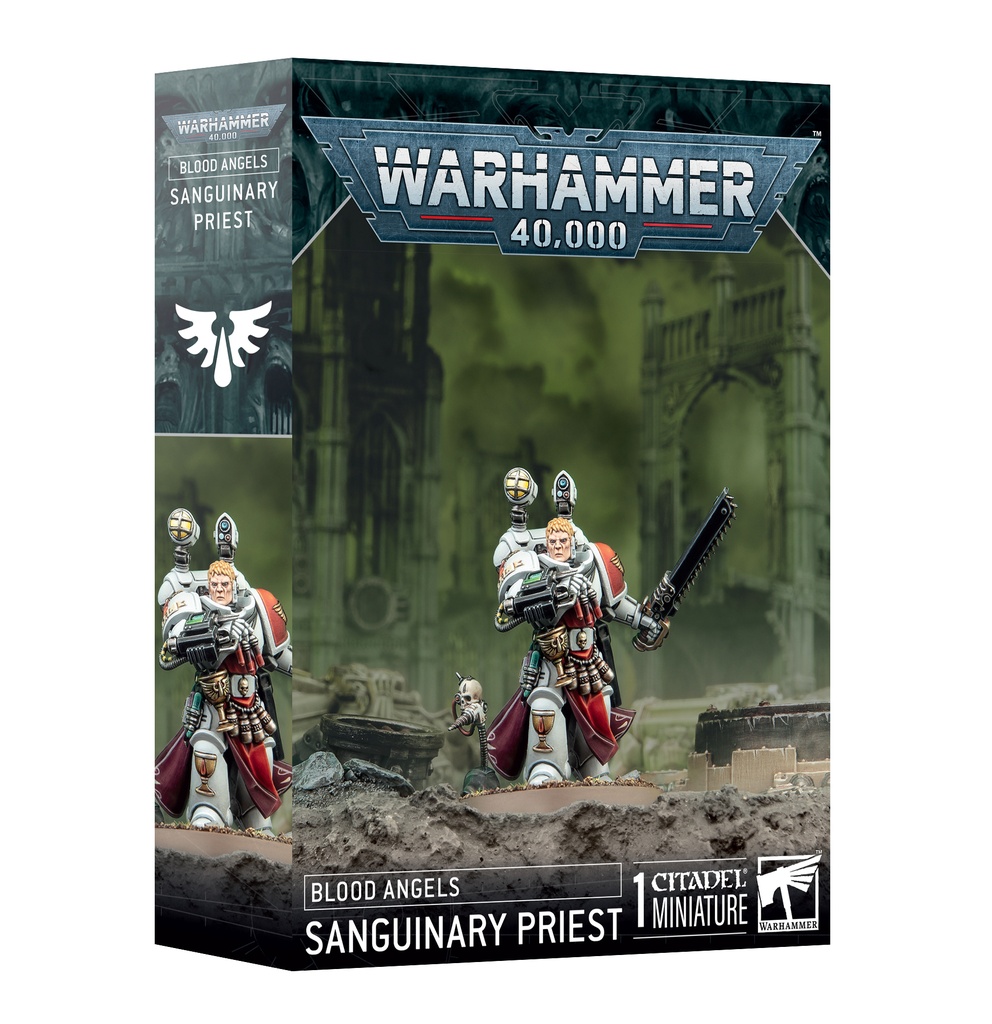 [41-48] Warhammer 40000 Blood Angels Sanguinary Priest